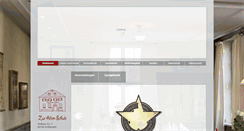 Desktop Screenshot of gasthaus-zur-alten-schule.de