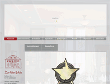 Tablet Screenshot of gasthaus-zur-alten-schule.de